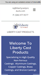 Mobile Screenshot of libertycastproducts.com